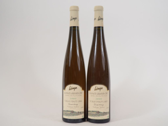 Vente aux enchères 2 BOUTEILLES TOKAY PINOT GRIS 'SAERING' VENDANGES TARDIVES LOBERGER - 