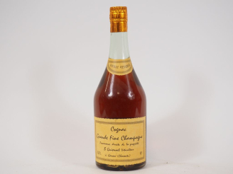 Vente aux enchères 1 BOUTEILLE COGNAC GRANDE FINE CHAMPAGNE 'VIEILLE RÉSERVE' B. GUIONNET