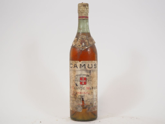 Vente aux enchères 1 BOUTEILLE COGNAC CAMUS LA GRANDE MARQUE - BS - ETA 