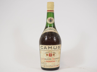 Vente aux enchères 1 BOUTEILLE COGNAC CAMUS LA GRANDE MARQUE 'CELEBRATION'