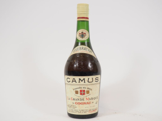 Vente aux enchères 1 BOUTEILLE COGNAC CAMUS LA GRANDE MARQUE 'CELEBRATION'