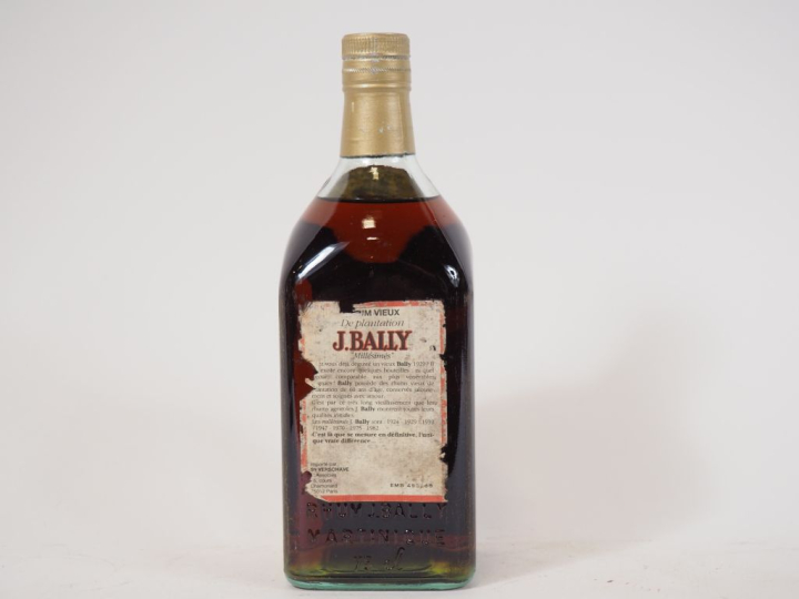 1 BOUTEILLE RHUM BALLY - 1970 - ELA