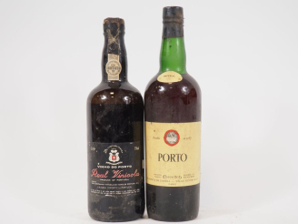 Vente aux enchères 2 BOUTEILLES PORTO : 1 REAL VINICOLA - 1 PORTO CORCELLET 'IMPERIAL'