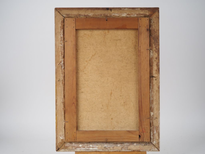 CORNEILLE.  "Usines" Huile sur toile, signée en haut à droite et datée