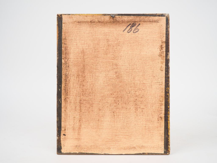 MORETTI.  "Personnage" Dessin au crayon, signé en bas à droite Dim. 25