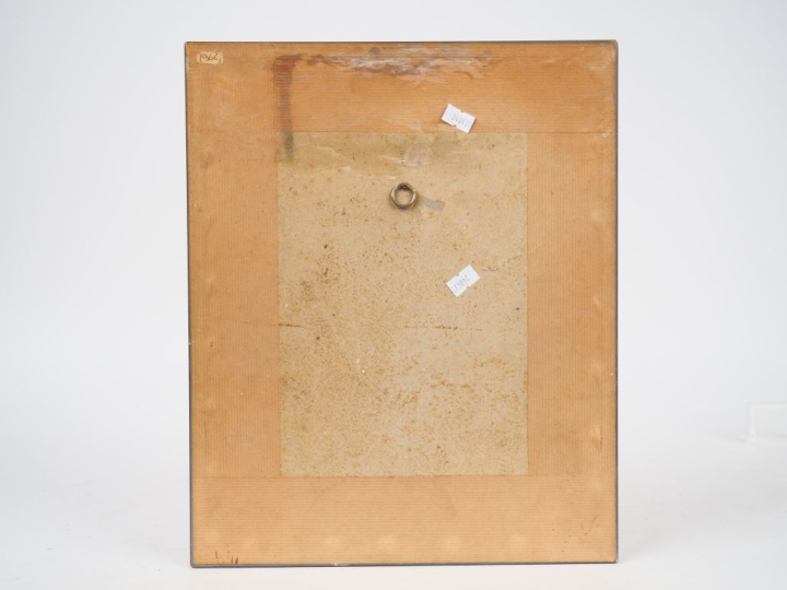 STEINLEN. (attribué à) "le chat" Dessin au crayon, signé en bas à droi