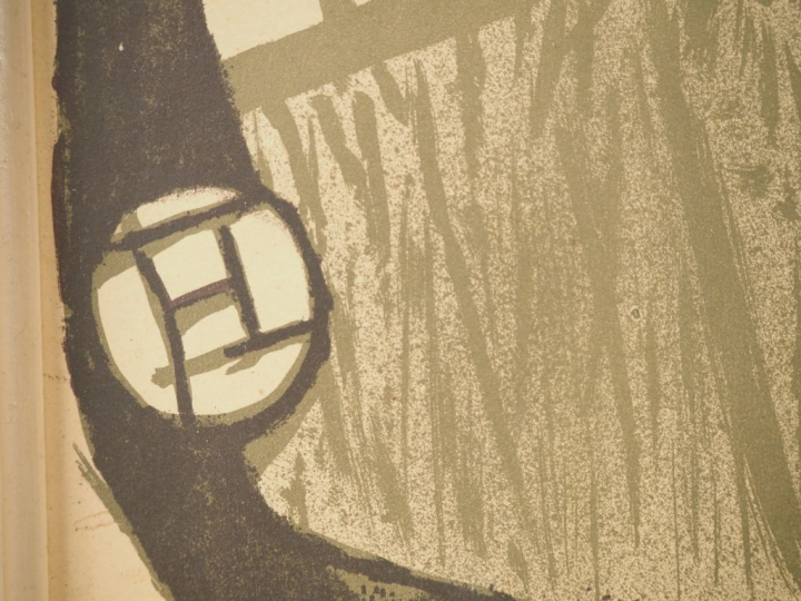 Henri de TOULOUSE-LAUTREC. "Jane Avril"  Affiche  Imprimerie Chaix  (m