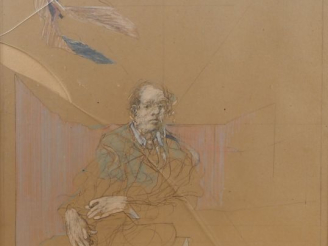 Vente aux enchères Claude WEISBUCH. Etude de personnages" Dessin signé en bas à droite  D