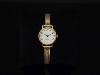 Vente aux enchères HELVETIA, Golden Gate Montre bracelet de dame, boitier et bracelet en 