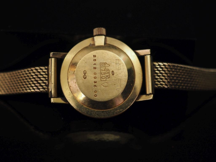 HELVETIA, Golden Gate Montre bracelet de dame, boitier et bracelet en 