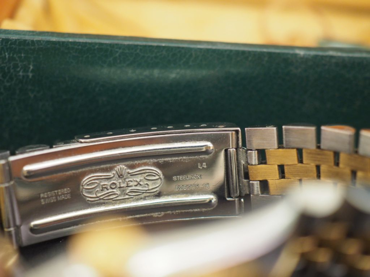 ROLEX Datejust Ref. 16013 No. R205598 Montre bracelet en acier et or 1