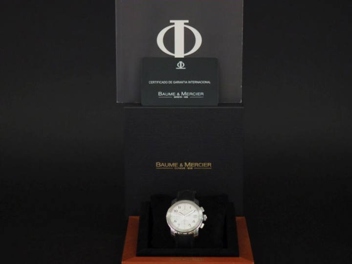 BAUME MERCIER No. 3762563 No. MVO 45216 Chronographe bracelet en acier