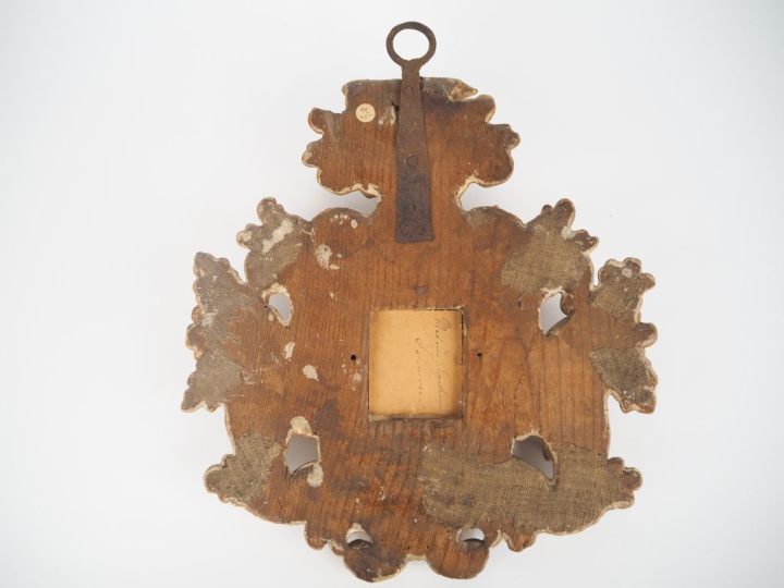 Miniature XVIIIème "portrait de jeune fille" dans un cadre d'époque it
