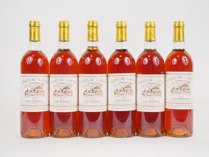 6 BOUTEILLES CHÂTEAU LAFON SAUTERNES - 1996