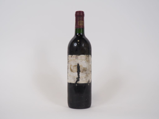 Vente aux enchères 1 BOUTEILLE CHÂTEAU MARGAUX 1er GCC MARGAUX - 1988 - BG/ETA/MILLESIME 