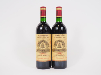 Vente aux enchères 2 BOUTEILLES CHÂTEAU ANGELUS GCC ST EMILION - 1992 - BG