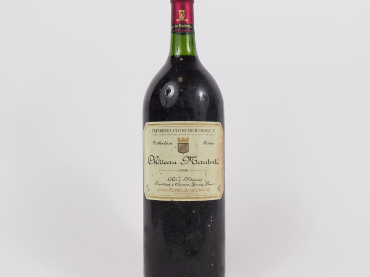 1 MAGNUM CHÂTEAU MAUTRET 1eres CÔTES DE BORDEAUX - 1998