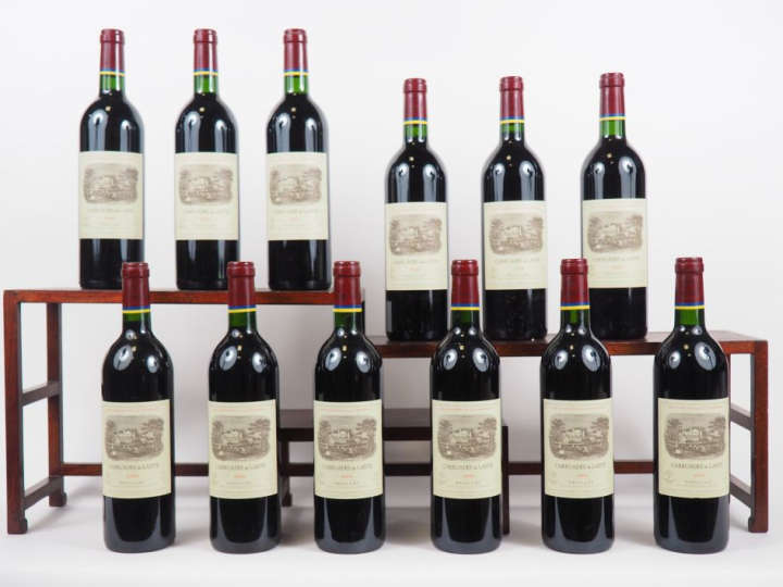 12 BOUTEILLES CARRUADES DE LAFITE PAUILLAC - 2000 - CBO