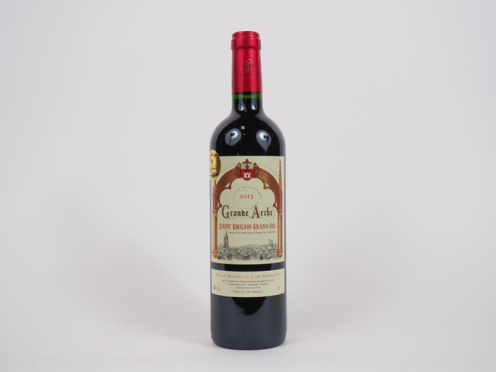 1 BOUTEILLE CHÂTEAU LA GRANDE ARCHE GC ST EMILION - 2013