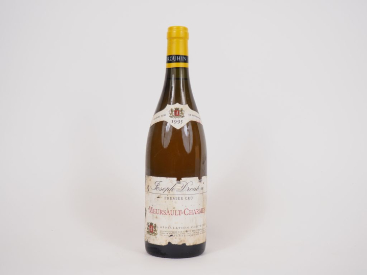 1 BOUTEILLE MEURSAULT CHARMES 1er CRU JOSEPH DROUHIN - 1995 - ETLA