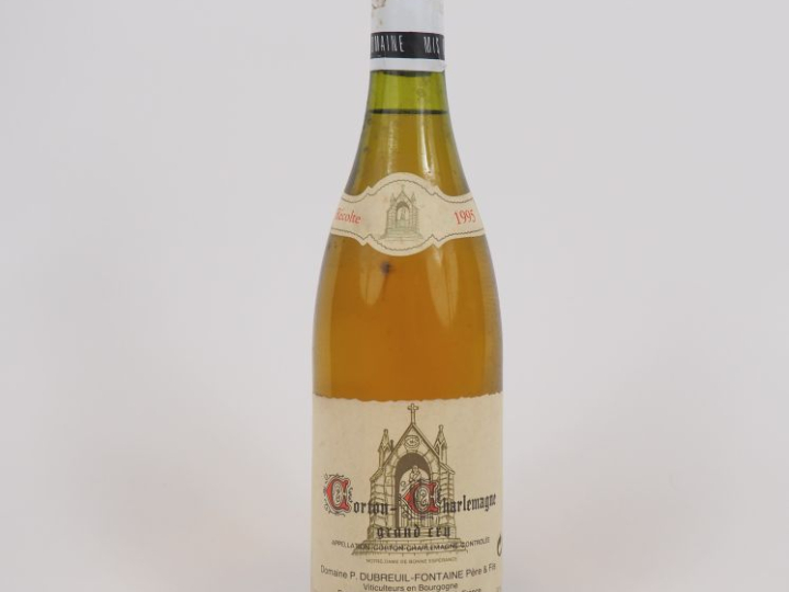 1 BOUTEILLE CORTON CHARLEMAGNE GC P. DUBREUIL FONTAINE - 1995