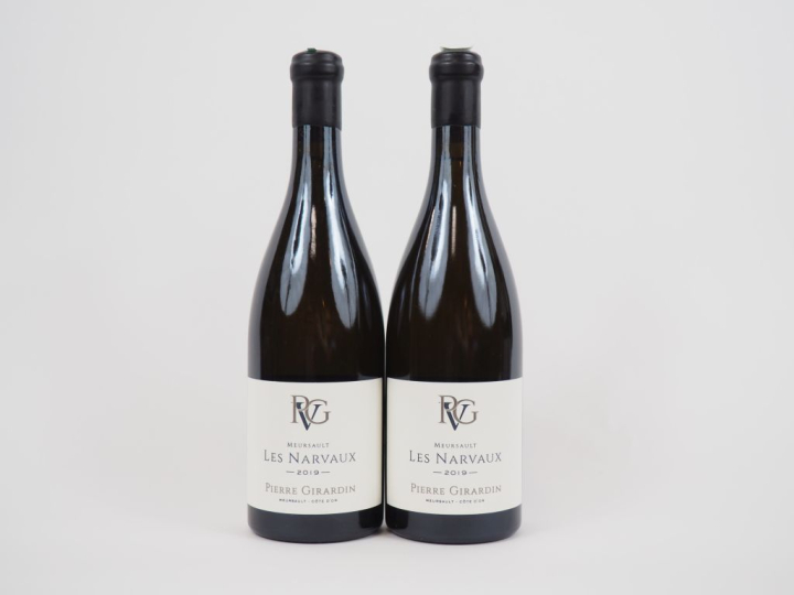 2 BOUTEILLES MEURSAULT "LES NARVAUX" DOMAINE PIERRE GIRARDIN - 2019