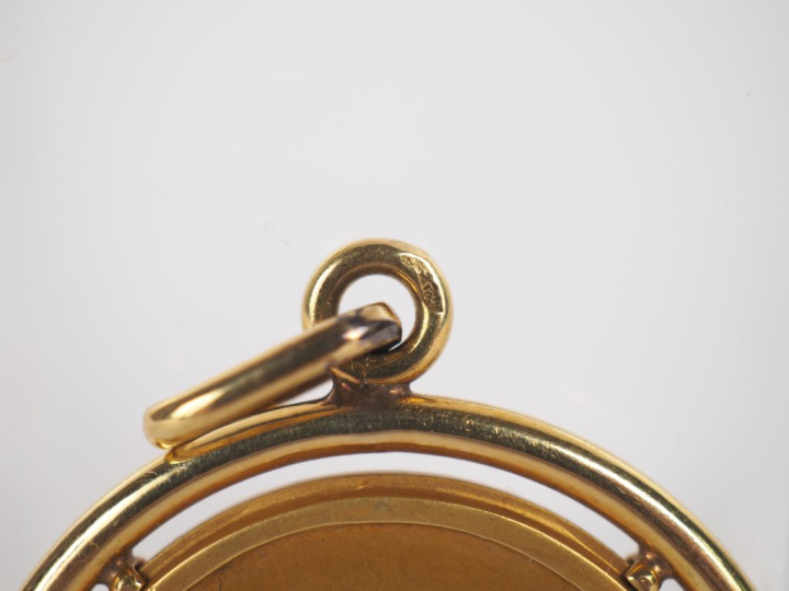 E. FRAISSE.  Médaille en or gravée "Le Comité du grand prix sportif au