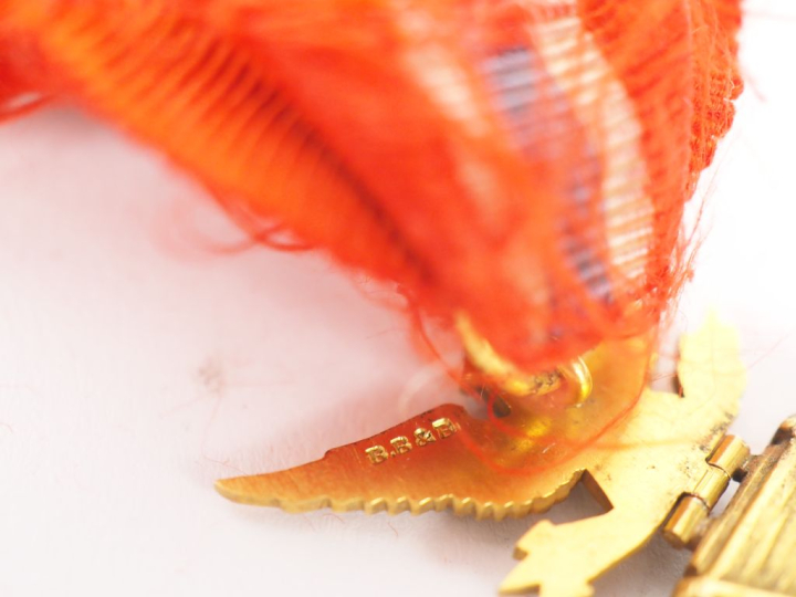 USA  ORDRE DE LA CLOCHE DE LA LIBERTE  Insigne de membre de Dieudonné 