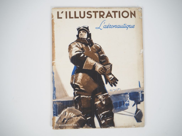 Numéro de L'illustration daté du 14 novembe 1936 consacré à l'aéronaut