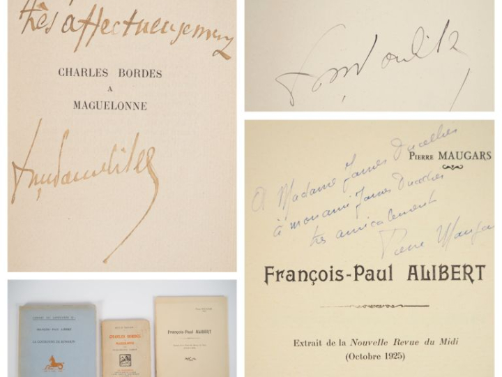 ALIBERT (François-Paul). CHARLES BORDES À MAGUELONNE. Saint-Félicien-e