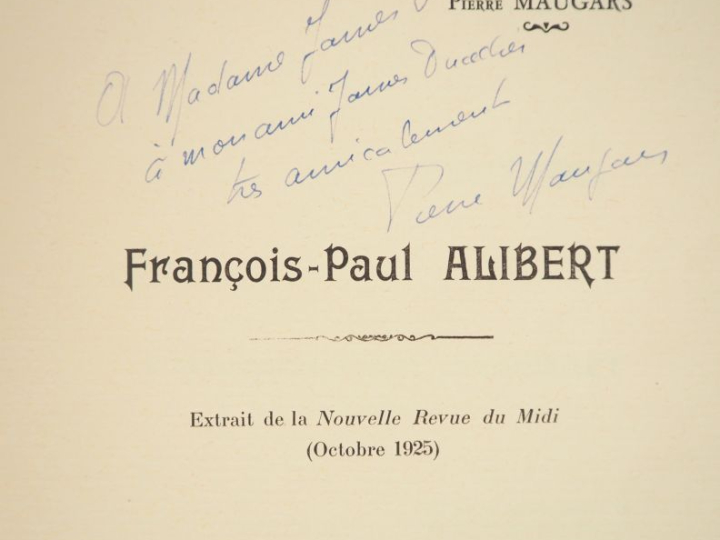 ALIBERT (François-Paul). CHARLES BORDES À MAGUELONNE. Saint-Félicien-e