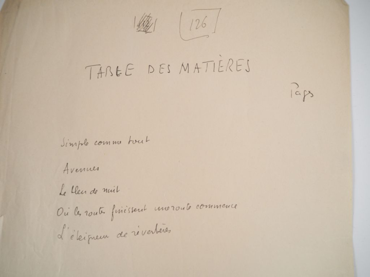 BOUSQUET (Joë). CHERCHER UN TRÈFLE À QUATRE FEUILLES... 130 ff. (27 X 