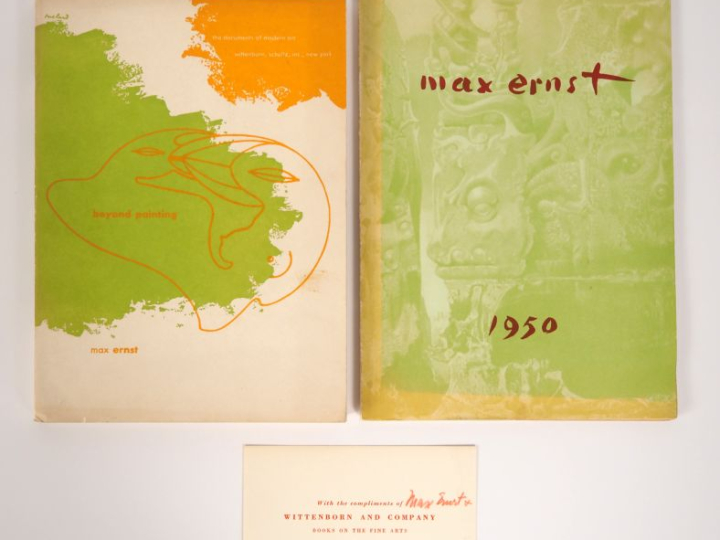 ERNST (M.). BEYOND PAINTING and other Writings by the Artist and his F