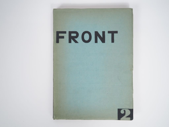 FRONT. 2. Den Haag, Februar 1931. Grand in-8 broché. ÉDITION ORIGINALE