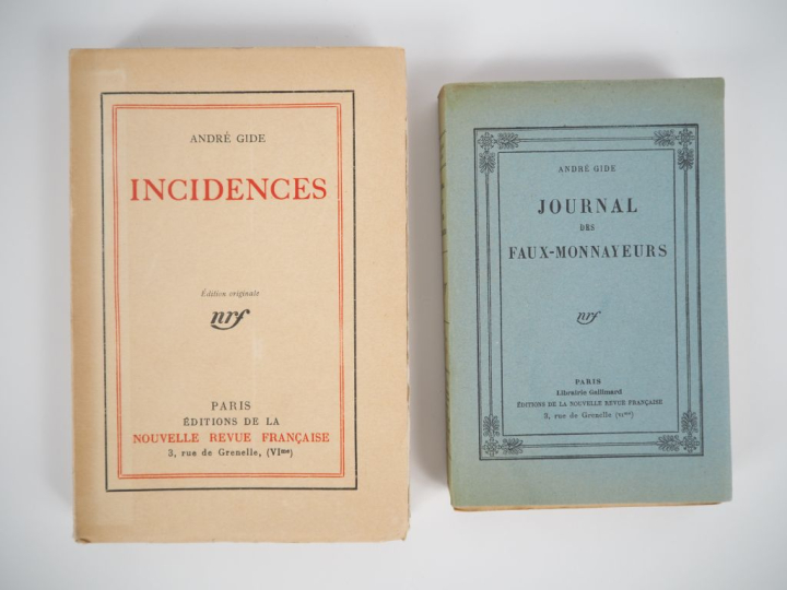 GIDE (André). JOURNAL DES FAUX-MONNAYEURS. Paris, Gallimard, 1927. Pet
