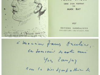 Vente aux enchères ROSEY (Gui). ANDRÉ BRETON. Poème épique. P., Éditions Surréalistes, 19
