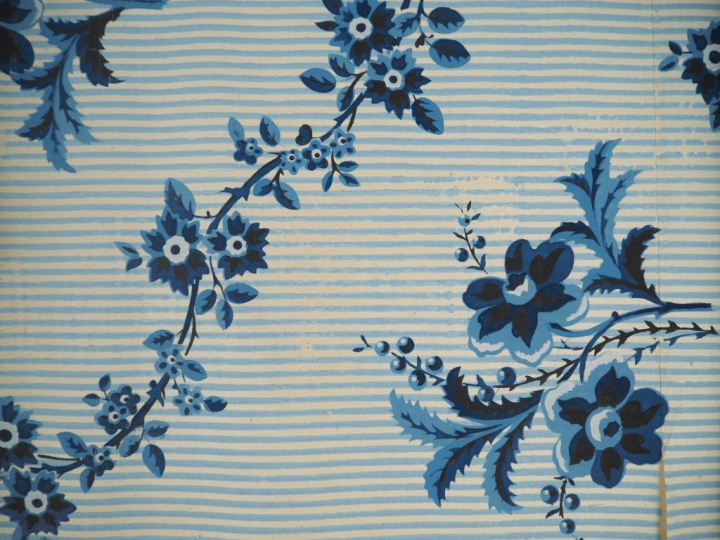 Fabrique Royale de papiers peints à Bruxelles. 6 différents rouleaux d