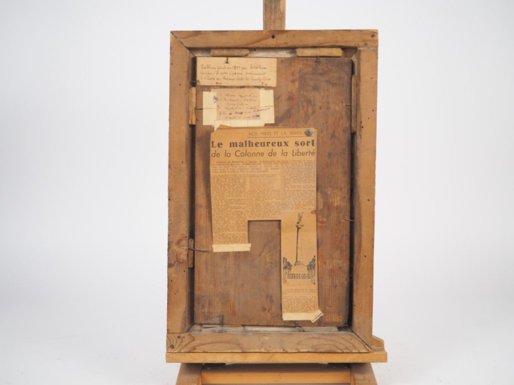 BESTIEU. "Elévation perspéctive de la colonne à la liberté et à la con