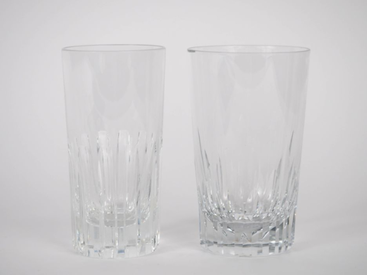 BACCARAT. Partie de service de verres en cristal comprenant 13 verres 