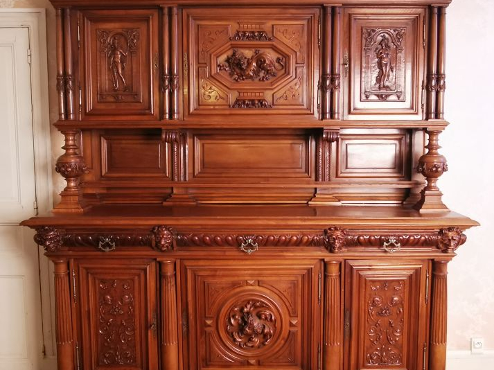 MILHAU à Carcassonne.  Ensemble de salle à manger Fin XIXème - début X