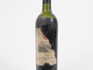 Vente aux enchères 1 BOUTEILLE CHÂTEAU FONBADET PAUILLAC - 1947 - VIDANGE - ETA