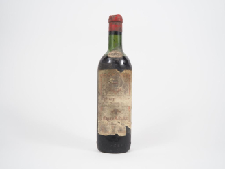 Vente aux enchères 1 BOUTEILLE CHÂTEAU MAUTRET(?) PAUILLAC MISE EUGÈNE LEBRETON - 1955 - 
