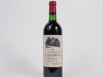 Vente aux enchères 1 BOUTEILLE CHÂTEAU L'ÉVANGILE POMEROL - 1975