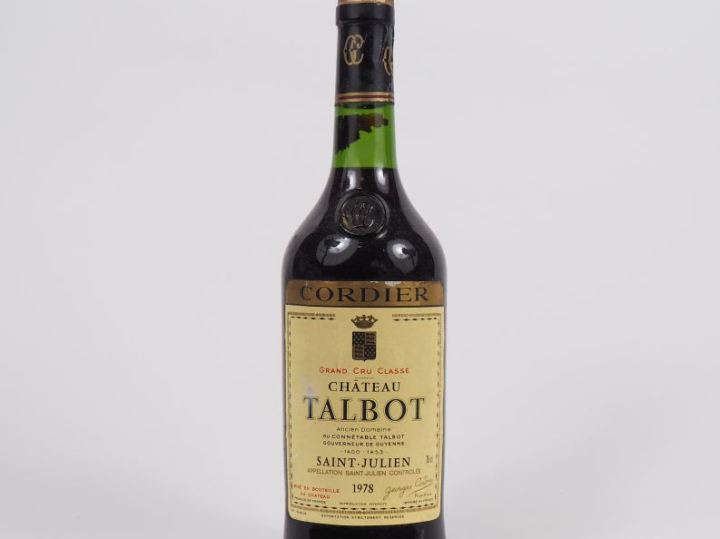 1 BOUTEILLE CHÂTEAU TALBOT GCC ST JULIEN - 1978