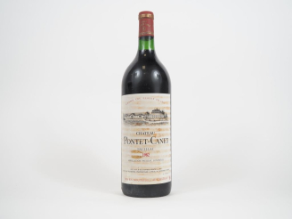 Vente aux enchères 1 MAGNUM CHÂTEAU PONTET CANET GCC PAUILLAC - 1982 - ET