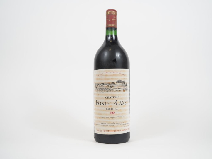 1 MAGNUM CHÂTEAU PONTET CANET GCC PAUILLAC - 1982 - ET