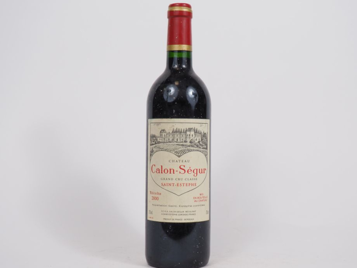 1 BOUTEILLE CHÂTEAU CALON SÉGUR GCC ST ESTÈPHE - 2000 - BTLS