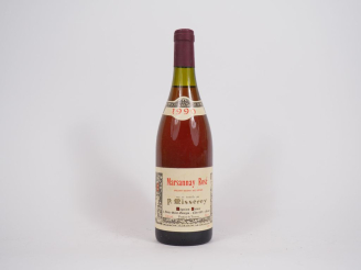 Vente aux enchères 1 BOUTEILLE MARSANNAY ROSÉ P. MISSEREY - 1990