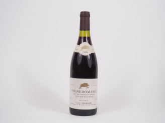 Vente aux enchères 1 BOUTEILLE VOSNE ROMANÉE "LES BAISSELONS" LESANGLIER - 1986 - ETLA