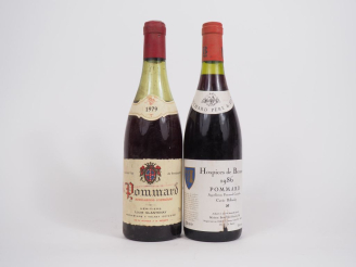 Vente aux enchères 2 BOUTEILLES POMMARD : 1 POMMARD LOUIS GLANTENAY 1979 - 6 CM/1 POMMARD